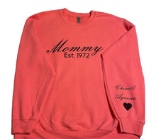 Load image into Gallery viewer, Est. Mom crewneck
