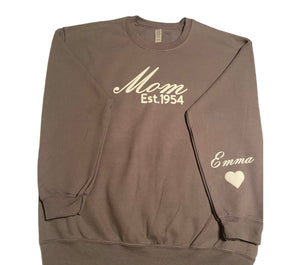 Est. Mom crewneck